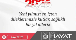 Özel Hayat Hastanesi – Yılbaşı Kutlama Mesajı