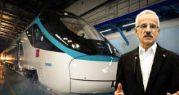 Milli Elektrikli Hızlı Tren Seti Raylara İniyor