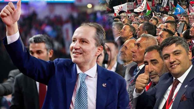 Yeniden Refah Partisi Elazığ Teşkilatından 3. Olağan Kongre Sonrası Teşekkür ve Tebrik Mesajı