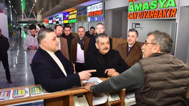 Milletvekili Erol Keleş’ten Otobüs Terminali ve Ulaşım Hizmetleri Ziyareti