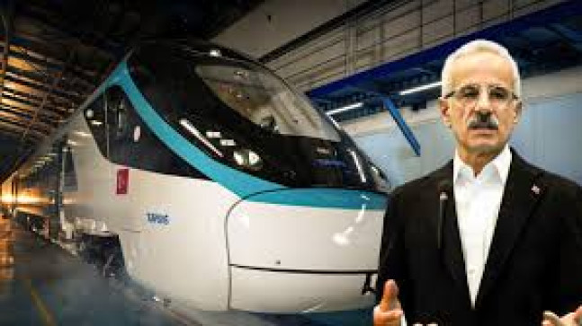 Milli Elektrikli Hızlı Tren Seti Raylara İniyor