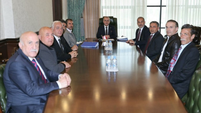 KARAKOÇAN’IN SORUNLARI TSO VE VALİLİK GÜNDEMİNDE