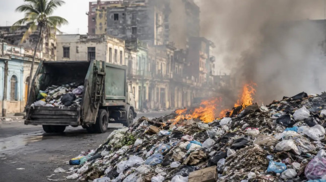 Havana’da Çöp Krizi Derinleşiyor: Sağlık Alarmı Verildi