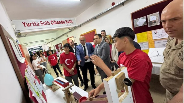 Maden’de İlk Kez TÜBİTAK Bilim Fuarı Düzenlendi