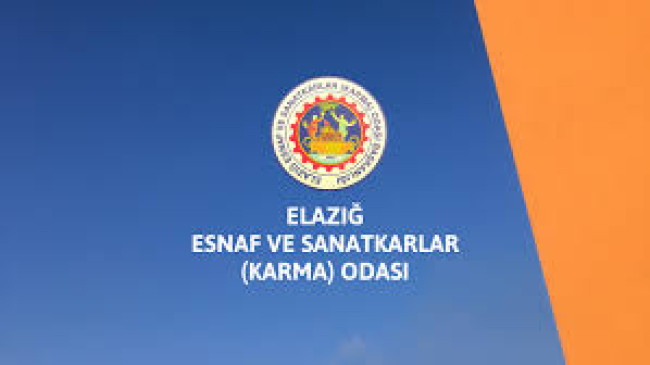 Elazığ Esnaf ve Sanatkârlar Karma Oda Başkanı kaldığı yerden devam ediyor..