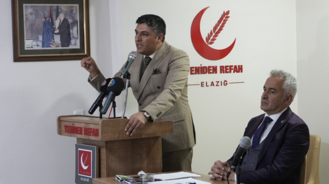 Yeniden Refah Partisi Elazığ İl Divan Toplantısı Yoğun Katılımla Gerçekleşti