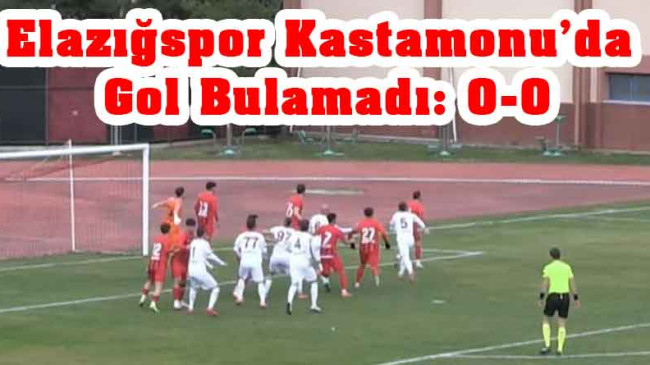 Kastamonu’da gol sesi çıkmadı