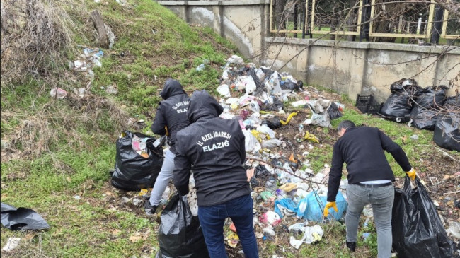Elazığ İl Özel İdaresinden Kapsamlı Temizlik..