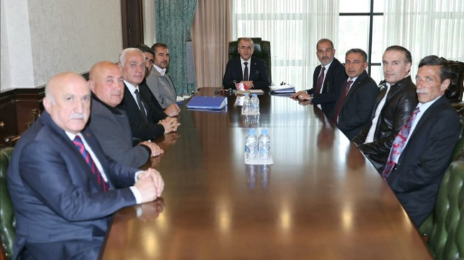 KARAKOÇAN’IN SORUNLARI TSO VE VALİLİK GÜNDEMİNDE