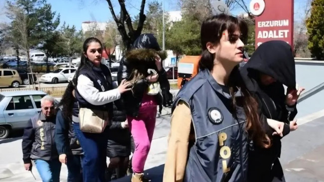 Erzurum’da Ahlak Büro’dan Eş Zamanlı Operasyon