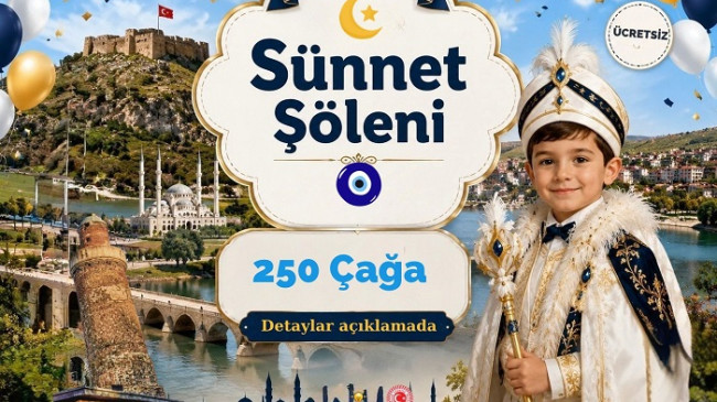 Elazığ’da 250 Çocuk İçin Sünnet Şöleni Hazırlığı Başladı