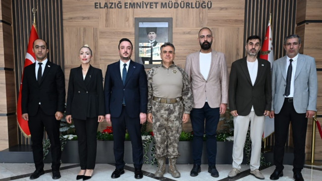 Anahtar Parti’den Elazığ Emniyet Müdürü Aydın Karan’a Hayırlı Olsun Ziyareti