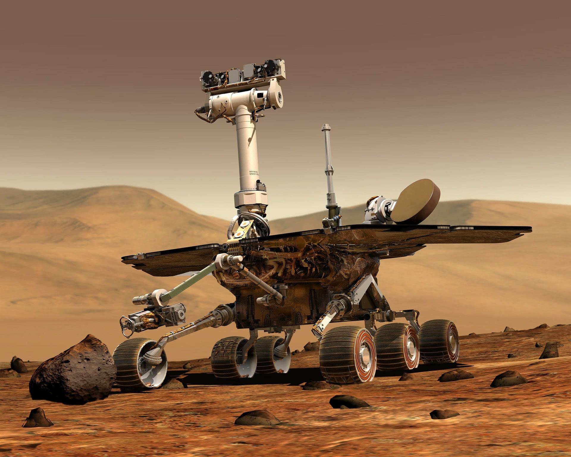 Robot on mars – NASA