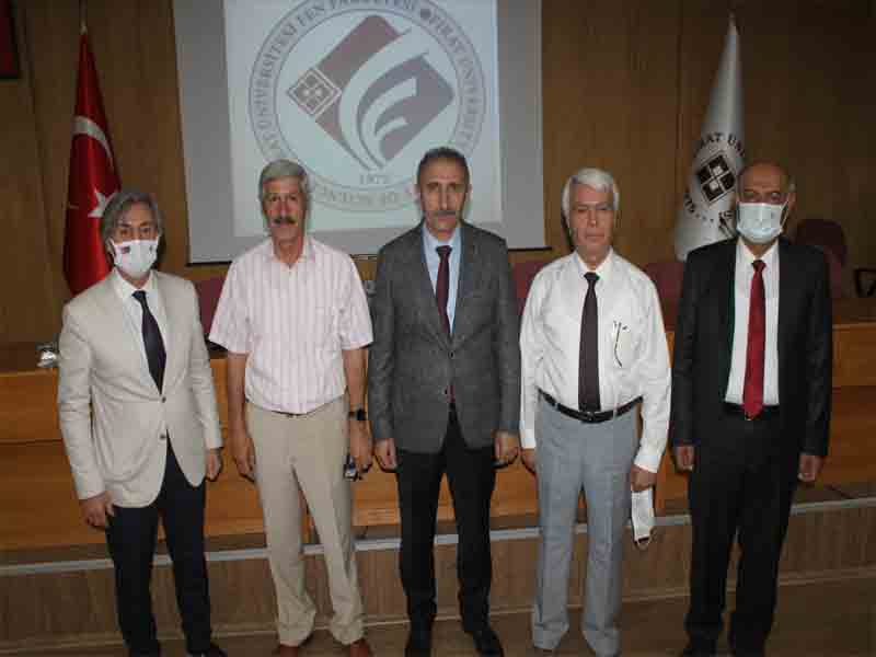Fırat Üniversitesinde Emekli Olan Öğretim Üyeleri İçin Tören
