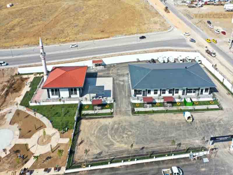 Elazığ Belediyesi Mezarlıklar Müdürlüğü Yeni Hizmet Binası Tamamlandı