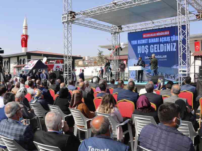 Elazığ Belediyesi Mezarlıklar Müdürlüğü Yeni Hizmet Binasının Açılışı Gerçekleştirildi
