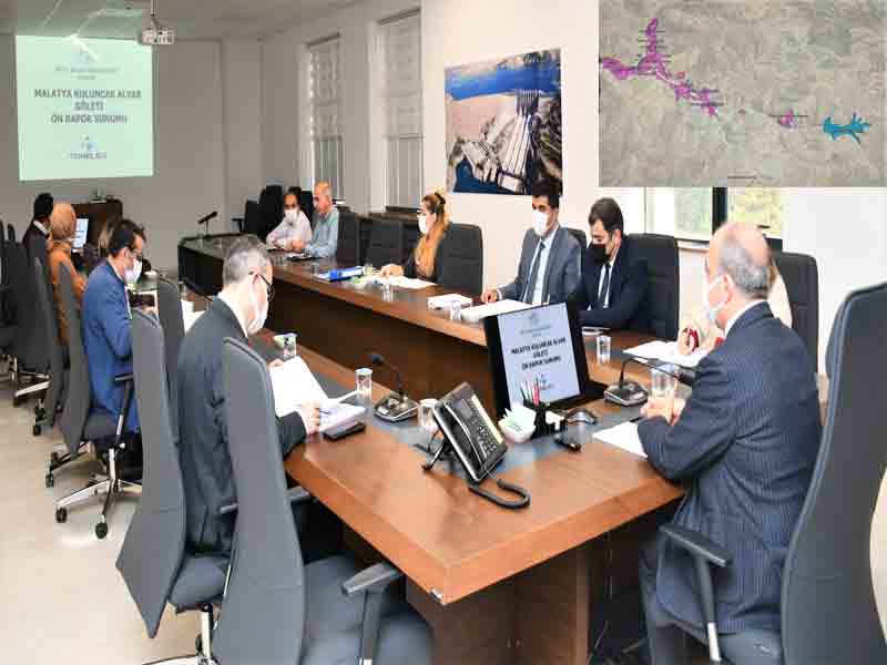 Malatya Kuluncak Alvar Göleti Proje Ön Raporu Değerlendirme Toplantısı Yapıldı