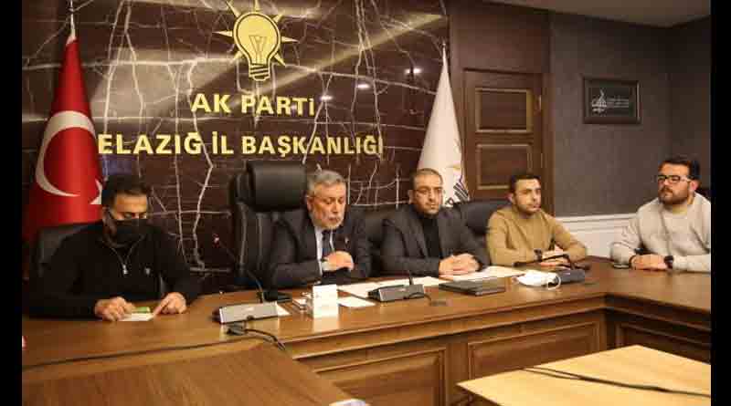 AK Parti Elazığ İl Teşkilatında 2023 yılı seçim hazırlıkları sürüyor 