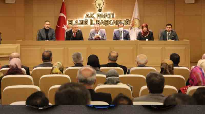 AK Parti Elazığ İl Başkanı Şerafettin Yıldırım, Cumhurbaşkanı üç danışmanının Elazığ ziyaretini değerlendirdi