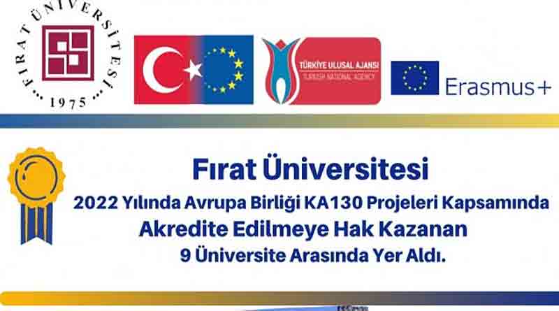 Fırat Üniversitesi Akredite Edilen 9 Üniversiteden Biri Oldu