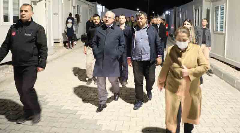 Elazığ’a gelen 180 Ahıska Türkü Aşağıdemirtaş geçici barınma merkezine yerleştirildi