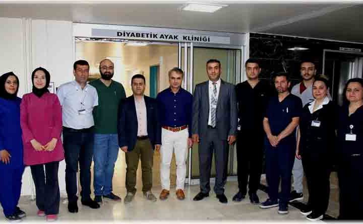 Fırat Üniversitesi Hastanesi’nde Diyabetik Ayak Kliniği Açıldı