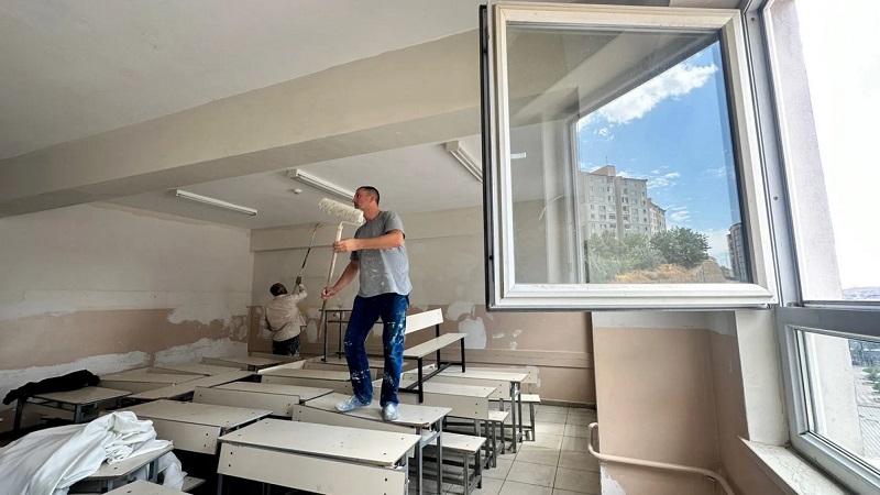 Elazığ’da Okullar Yeni Eğitim Öğretim Yılına Hazırlanıyor
