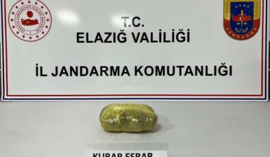 Elazığ’da Uyuşturucu Operasyonu: 610 Gram Esrar Ele Geçirildi