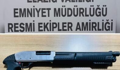 Elazığ’da Operasyonda Ruhsatsız Silahlar ve Uyuşturucu Ele Geçirildi