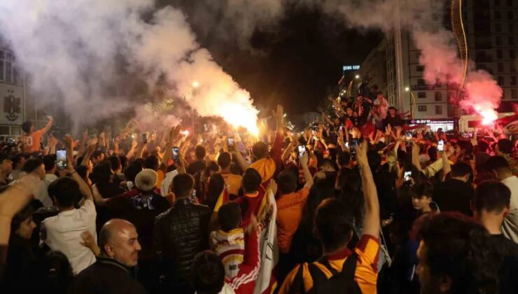 Galatasaray 24. Şampiyonluğunu Elazığ’da Kutladı!