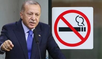 Erdoğan’dan Yeni Sigara Yasakları Açıklaması