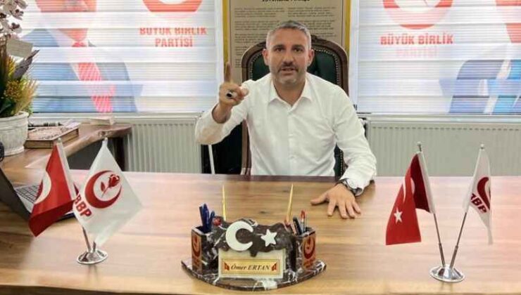 BBP Elazığ İl Başkanı Ömer Ertan “Apo denilen kişi ne Türk’tür ne Kürt!