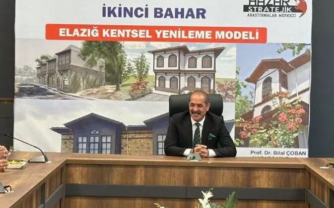 Bilal Çobandan Elâzığ’a İkinci Bahar Kentsel Dönüşüm Projesi..