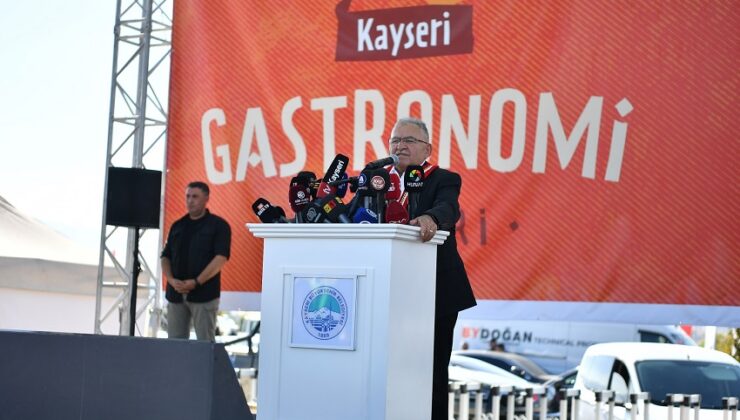 Kayseri Gastronomi Günleri’ne Muhteşem Bir Başlangıç Yaptı.