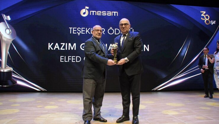 Elazığ Dernekler Federasyonu (ELFED), MESAM’dan Teşekkür Ödülü Aldı